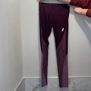 Burgundy Pink Leggings